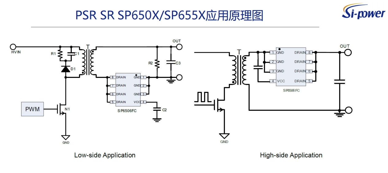 PSR SR SP650X/SP655X应用原理图